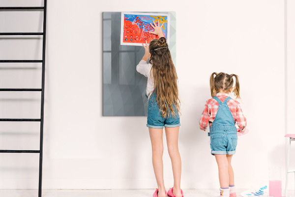 Magnetic dry erase board Note and photo board