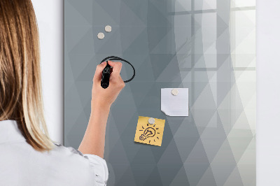 Magnetic dry erase board Note and photo board