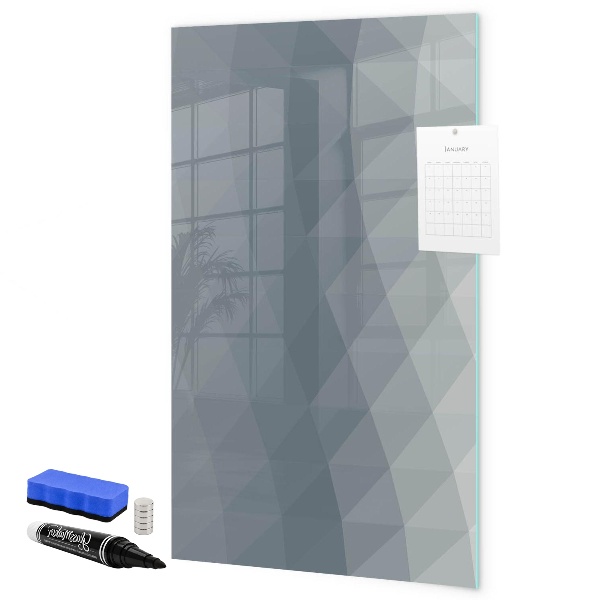 Magnetic dry erase board Note and photo board