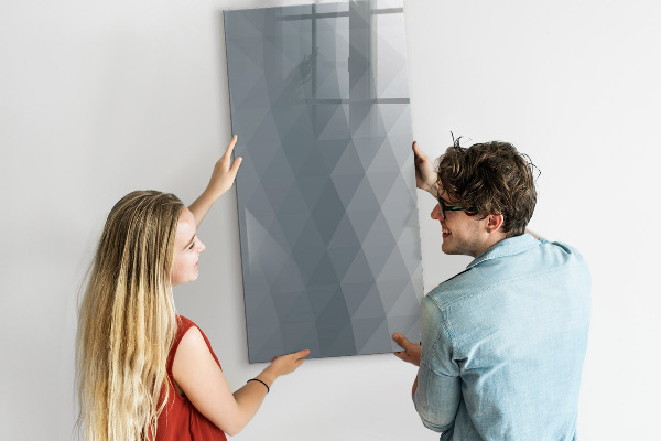 Magnetic dry erase board Note and photo board