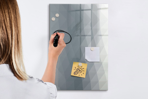 Magnetic dry erase board Note and photo board