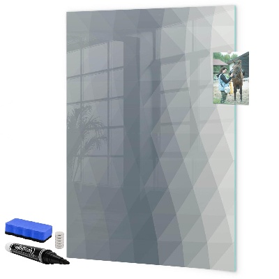 Magnetic dry erase board Note and photo board
