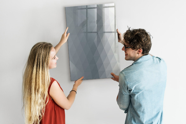 Magnetic dry erase board Note and photo board