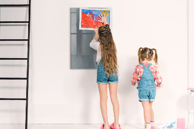 Magnetic dry erase board Note and photo board