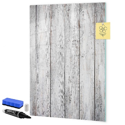 Magnetic dry erase board A board for pinning photos and notes