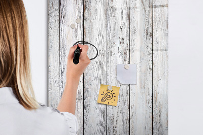 Magnetic dry erase board A board for pinning photos and notes