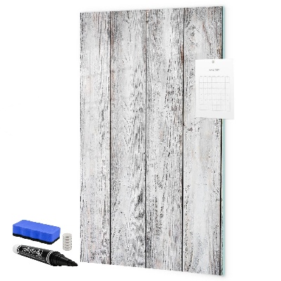 Magnetic dry erase board A board for pinning photos and notes