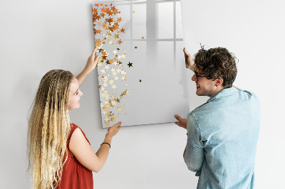 Dry erase board magnetic Creative board for photos and notes