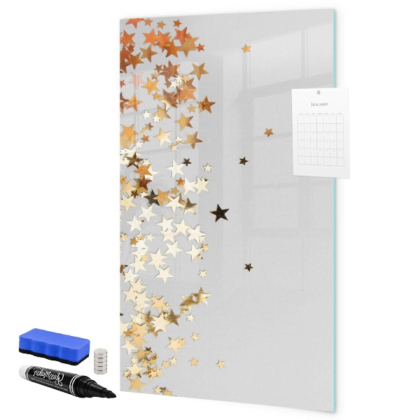 Dry erase board magnetic Creative board for photos and notes