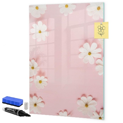 Magnetic dry erase board Creative board for notes and photos