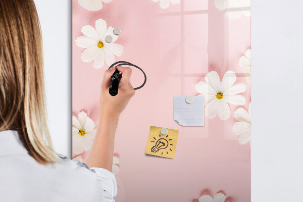 Magnetic dry erase board Creative board for notes and photos