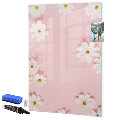 Magnetic dry erase board Creative board for notes and photos