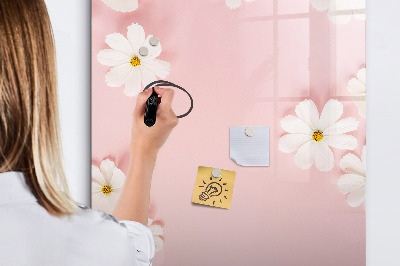 Magnetic dry erase board Creative board for notes and photos