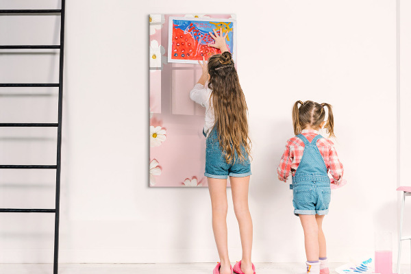 Magnetic dry erase board Creative board for notes and photos