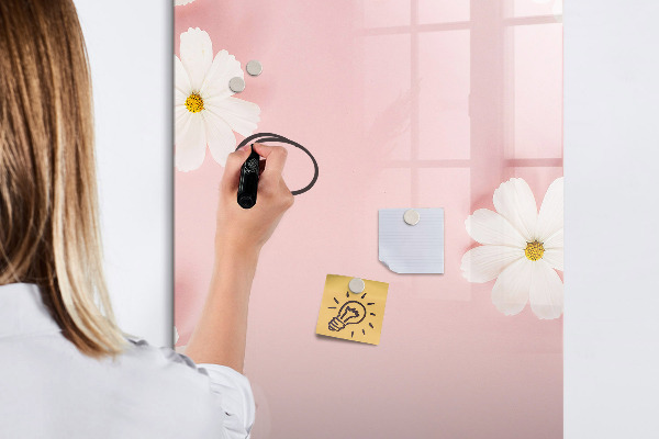 Magnetic dry erase board Creative board for notes and photos