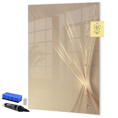 Magnetic dry erase board Modern photo display board