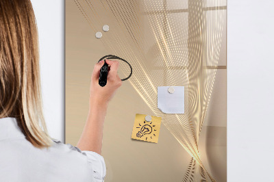 Magnetic dry erase board Modern photo display board
