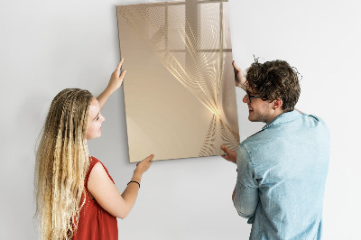 Magnetic dry erase board Modern photo display board
