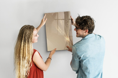 Magnetic dry erase board Modern photo display board