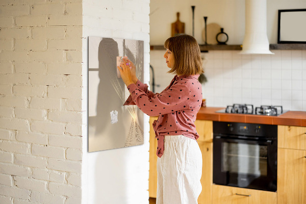 Magnetic dry erase board Modern photo display board