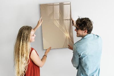 Magnetic dry erase board Modern photo display board