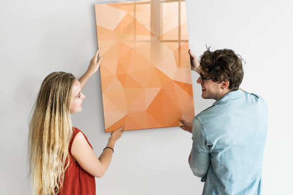 Dry erase board magnetic A colorful board for photos and notes