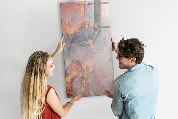 Dry erase board magnetic A stylish board for notes and photos