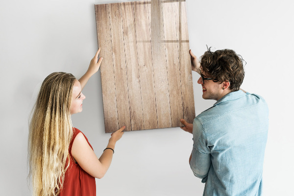 Dry erase board magnetic Board for photos and notes
