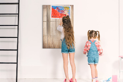Dry erase board magnetic Board for photos and notes