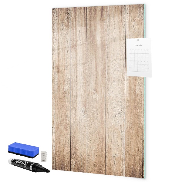 Dry erase board magnetic Board for photos and notes