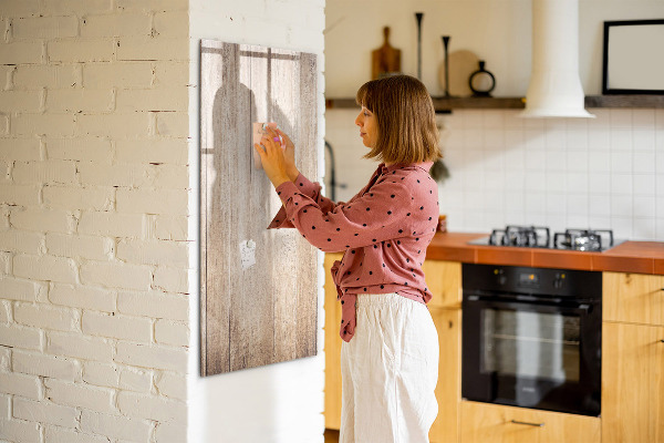 Dry erase board magnetic Board for photos and notes