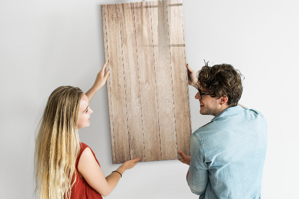 Dry erase board magnetic Board for photos and notes