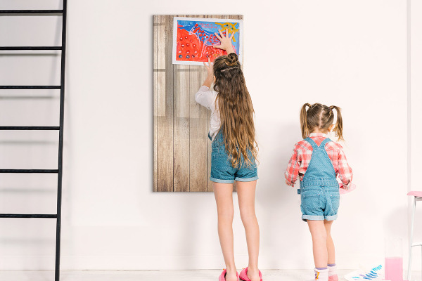 Dry erase board magnetic Board for photos and notes