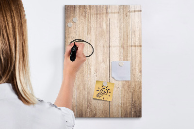 Dry erase board magnetic Board for photos and notes