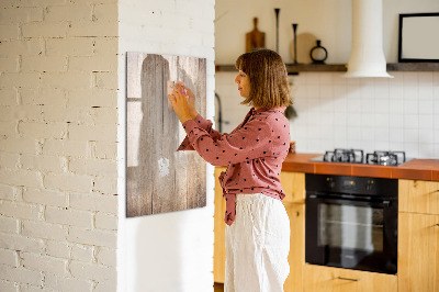 Dry erase board magnetic Board for photos and notes