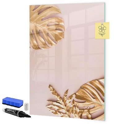 Magnetic dry erase board A stylish board for notes and photos
