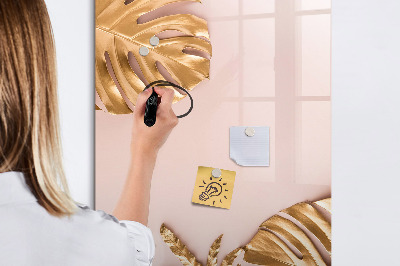 Magnetic dry erase board A stylish board for notes and photos