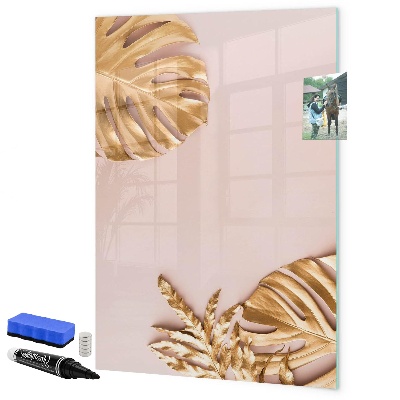Magnetic dry erase board A stylish board for notes and photos