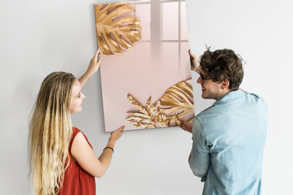 Magnetic dry erase board A stylish board for notes and photos