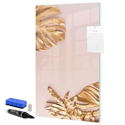 Magnetic dry erase board A stylish board for notes and photos