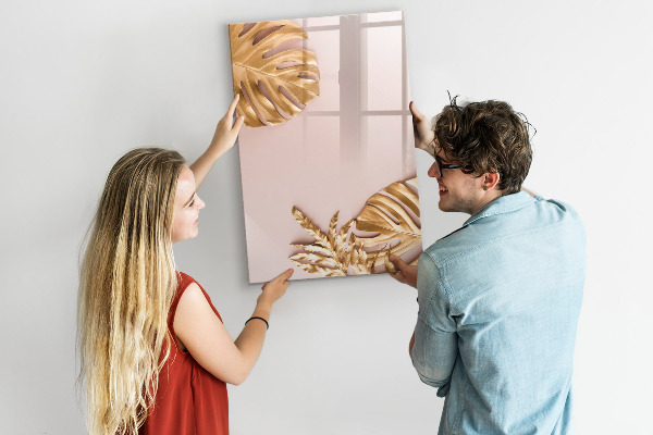 Magnetic dry erase board A stylish board for notes and photos