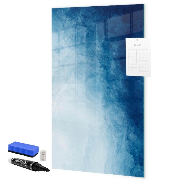 Dry erase board magnetic Magnetic board for photos and notes