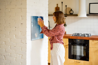 Dry erase board magnetic Magnetic board for photos and notes