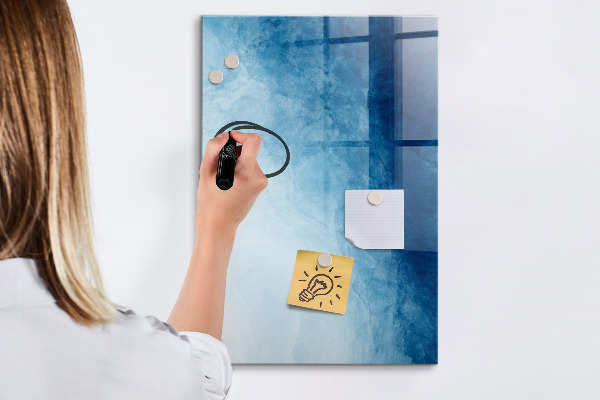 Dry erase board magnetic Magnetic board for photos and notes