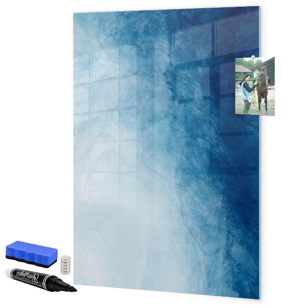 Dry erase board magnetic Magnetic board for photos and notes
