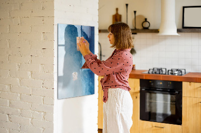 Dry erase board magnetic Magnetic board for photos and notes