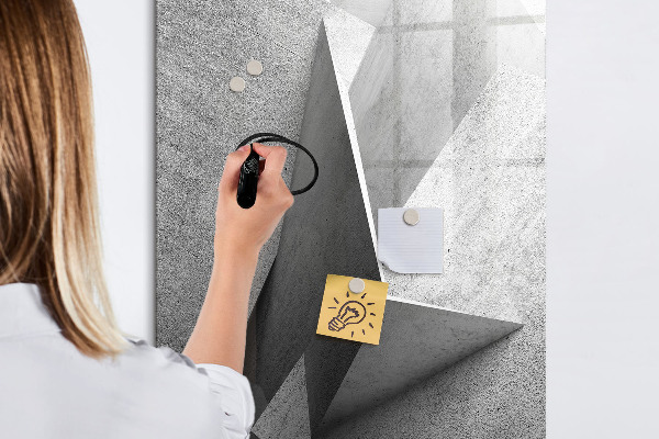 Dry erase board magnetic Modern photo display board
