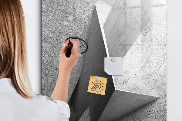 Dry erase board magnetic Modern photo display board