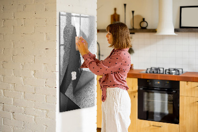 Dry erase board magnetic Modern photo display board
