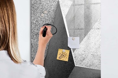 Dry erase board magnetic Modern photo display board